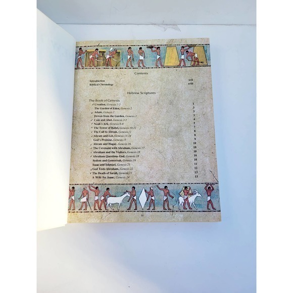 Vintage New Illustrated Bible for Children Adapted by Elenor R. Hirsh Book‎ - Picture 5 of 11